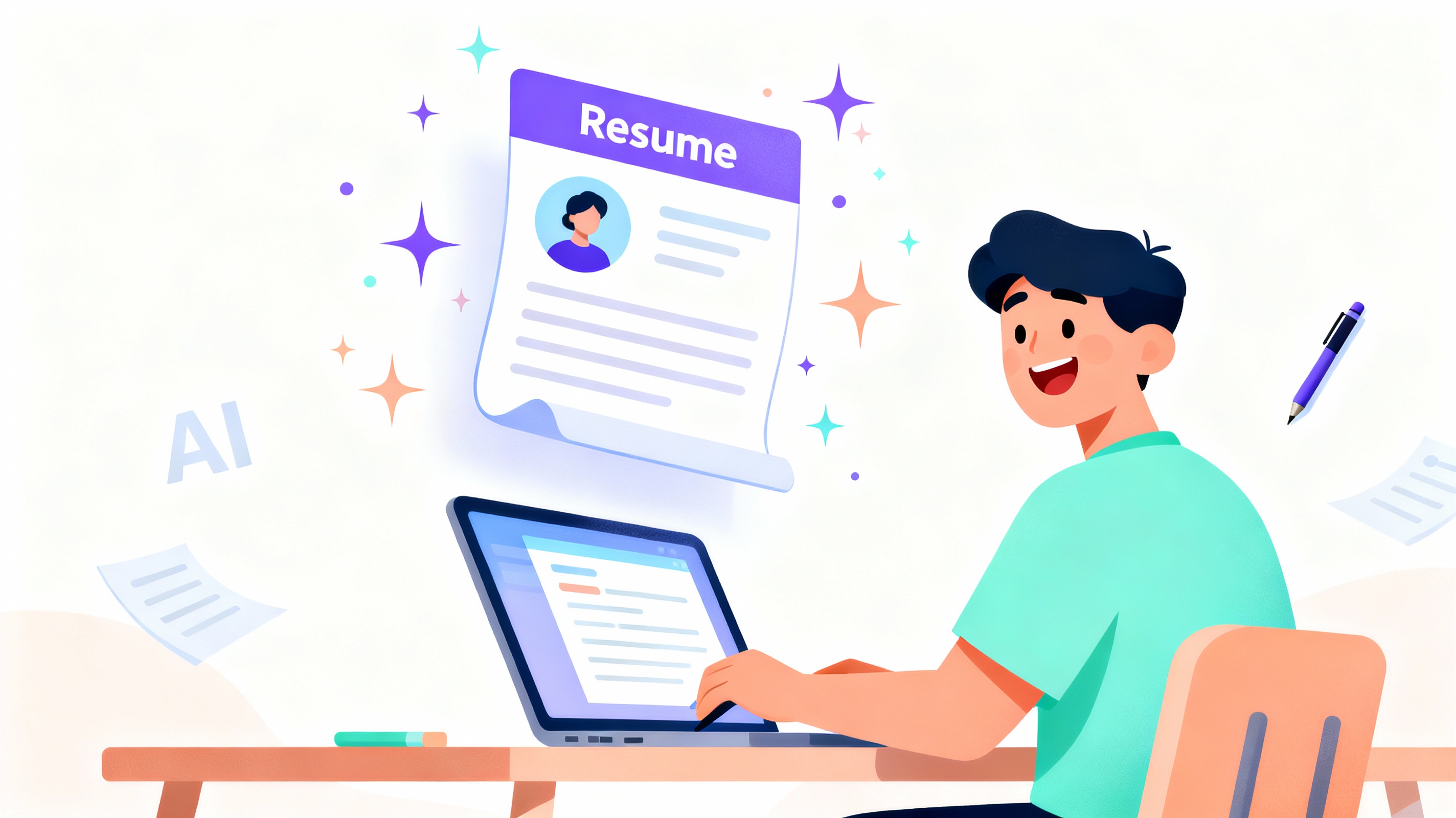 AI Resume Builder Interface